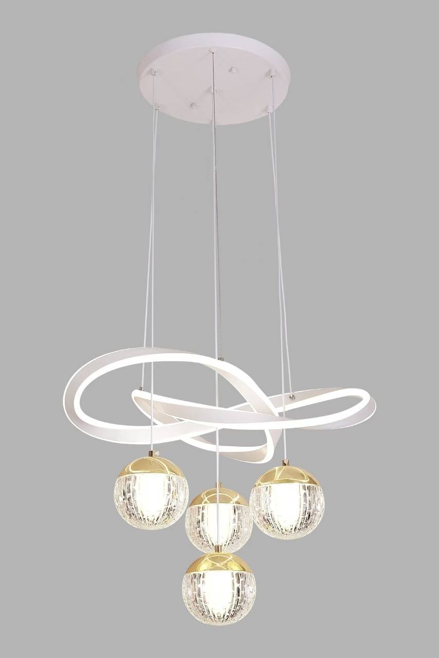 Люстра подвесная ABC LED, кол-во ламп: 4 шт купить,NaN
