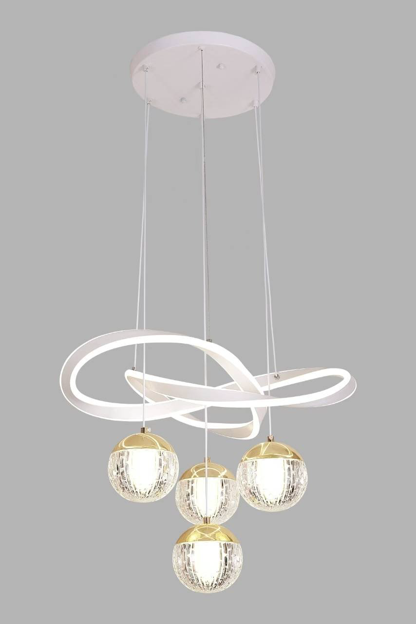 Люстра подвесная ABC LED, кол-во ламп: 4 шт купить,NaN