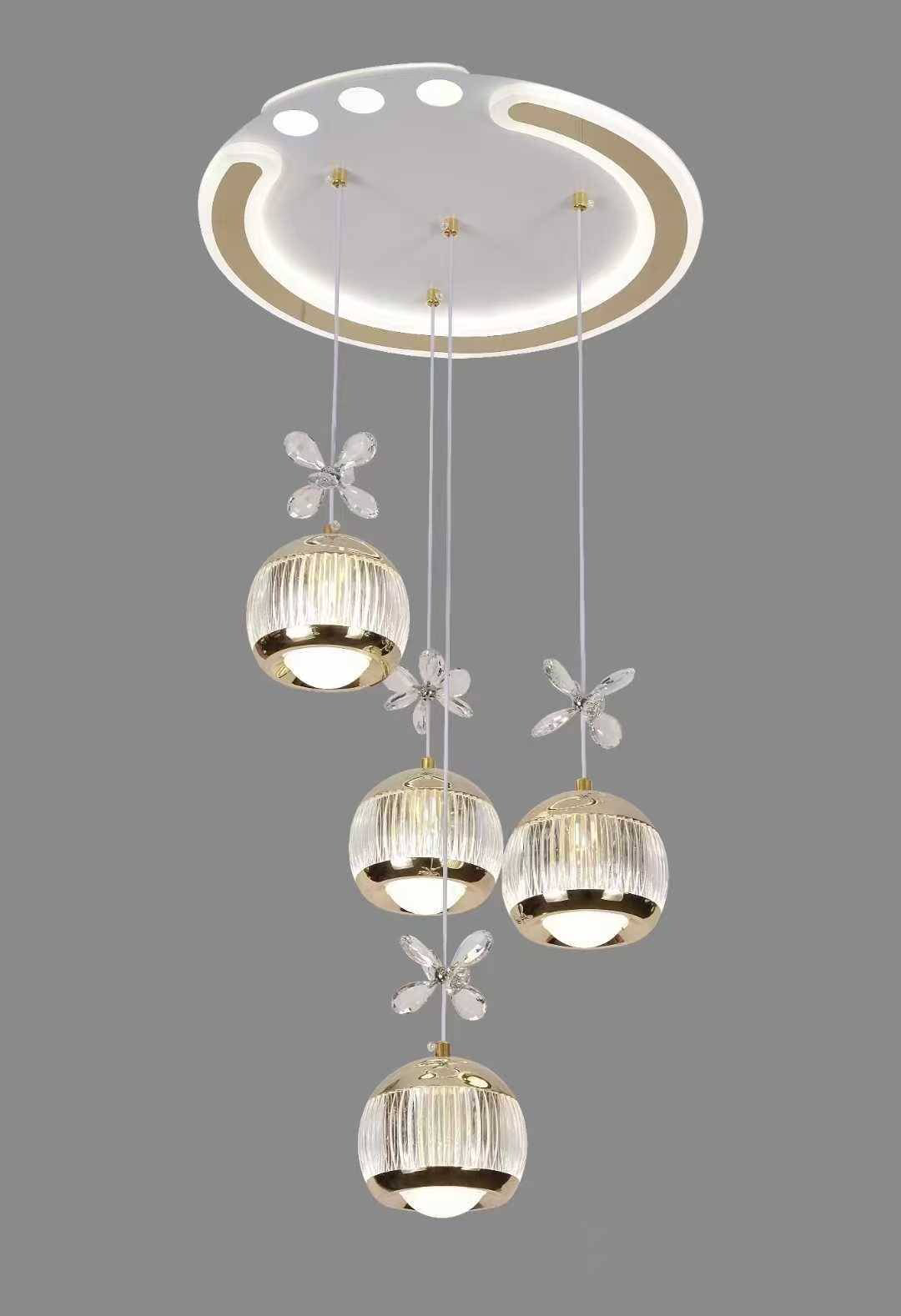 Люстра подвесная ABC LED, кол-во ламп: 4 шт купить,NaN