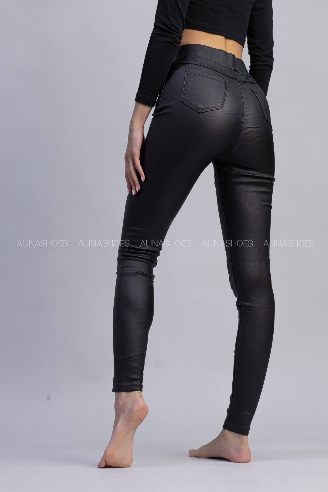 Леггинсы alinashoes черный купить,NaN