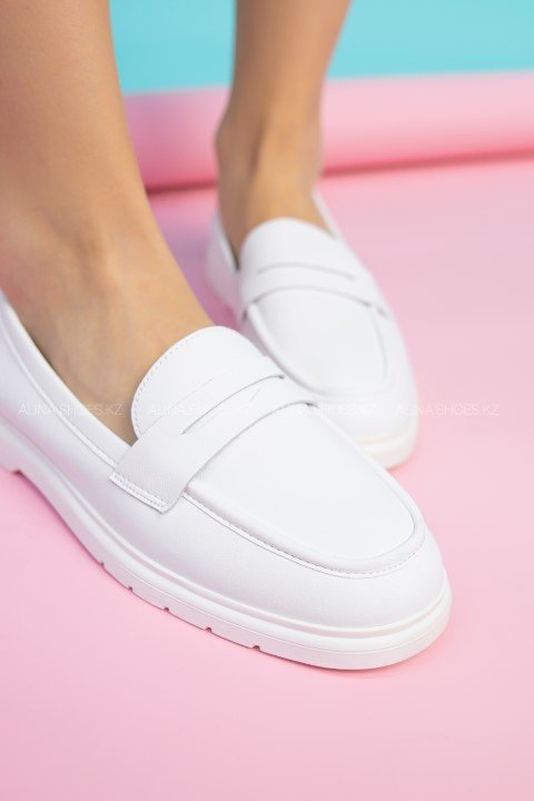 Мокасины alinashoes белый купить,NaN