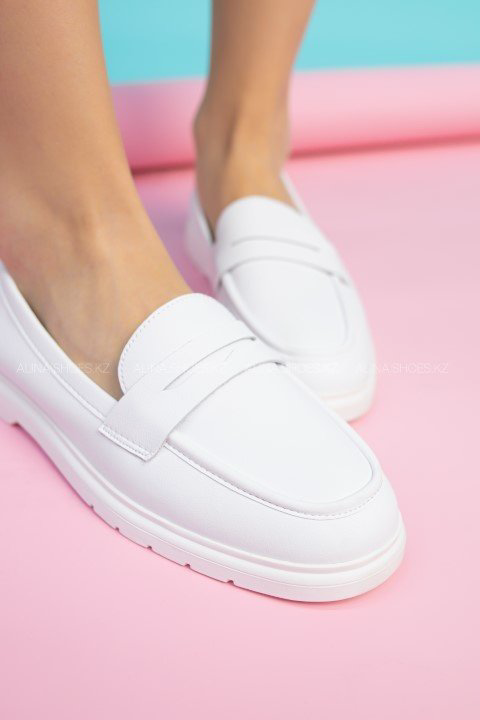 Мокасины alinashoes белый купить,NaN