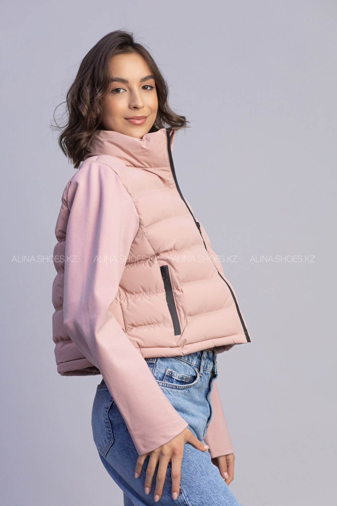 Демисезонная куртка alinashoes розовый купить,NaN