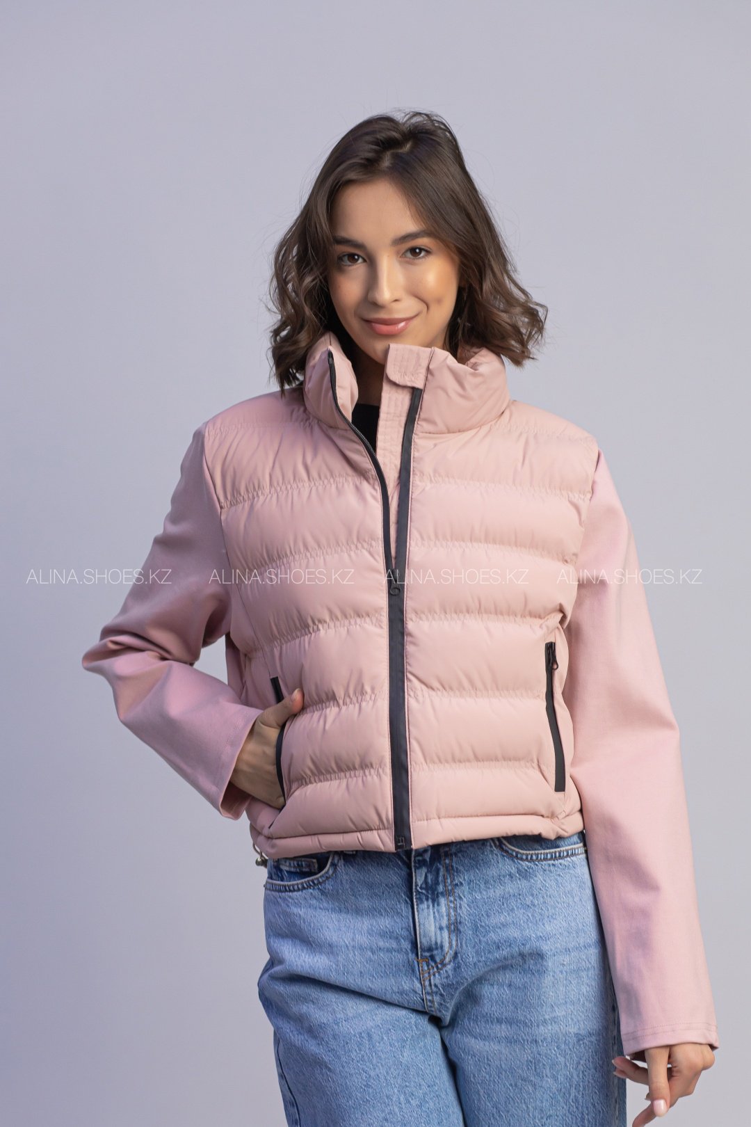 Демисезонная куртка alinashoes розовый купить,NaN