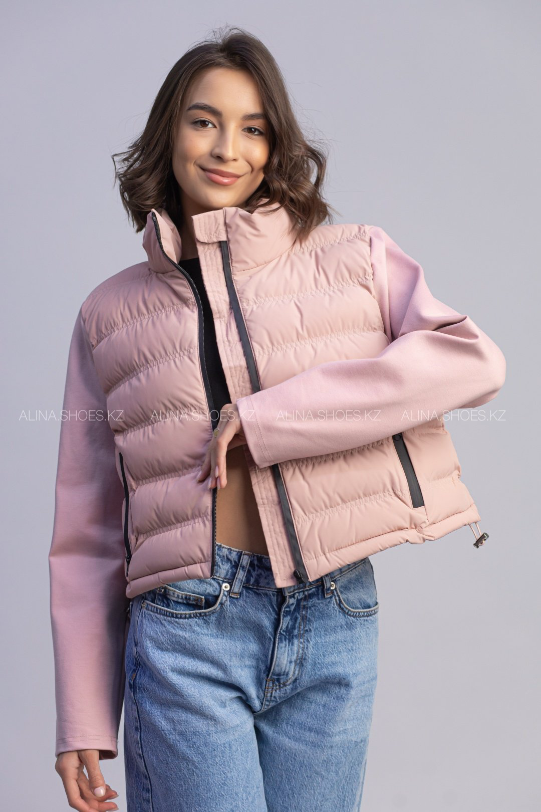 Демисезонная куртка alinashoes розовый купить,NaN