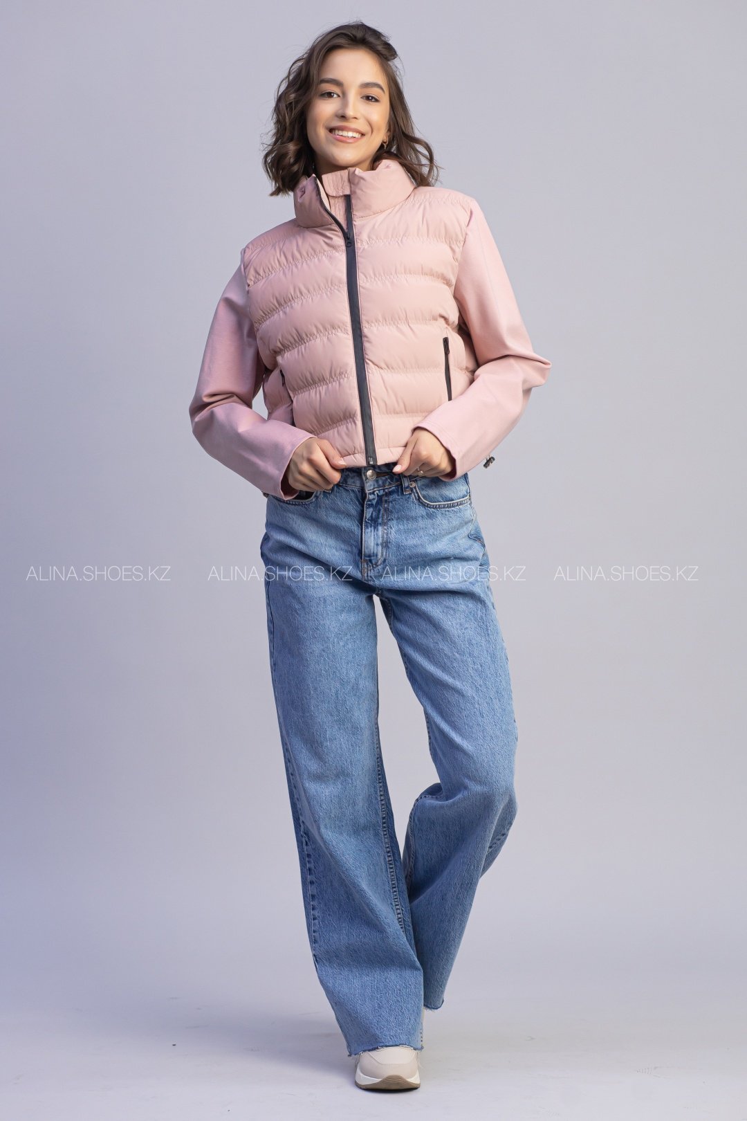 Демисезонная куртка alinashoes розовый купить,NaN