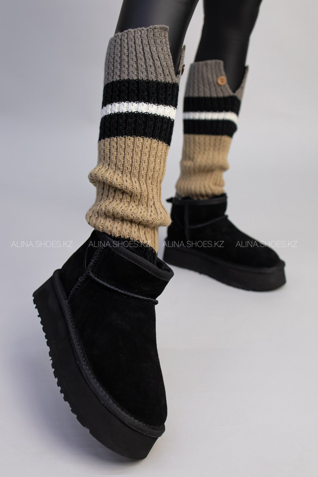 Угги alinashoes черный купить,NaN
