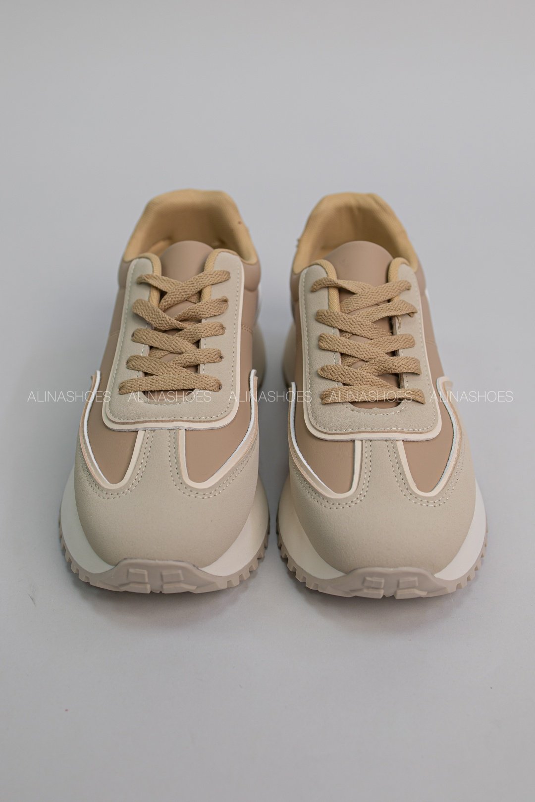 Кроссовки alinashoes бежевый купить,NaN