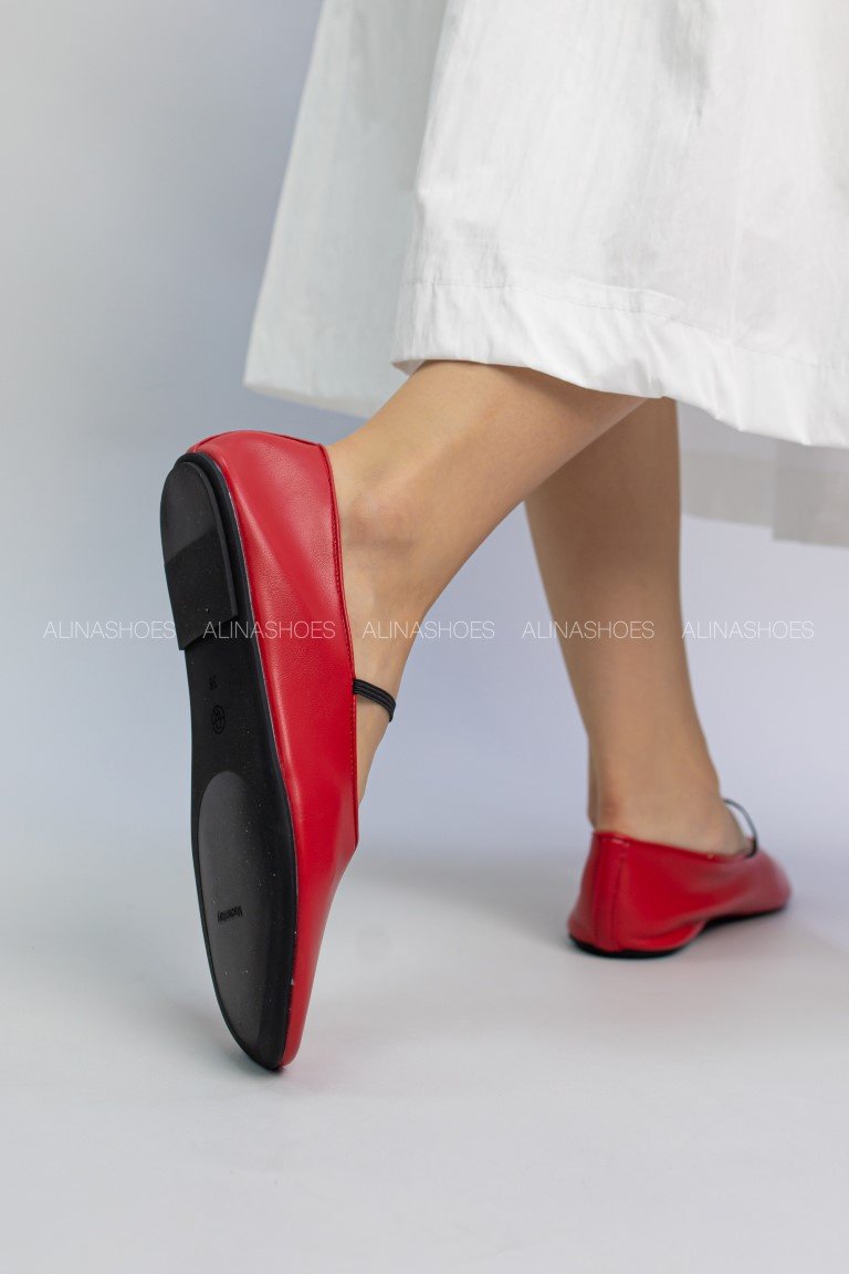 Балетки alinashoes red 38 купить,NaN
