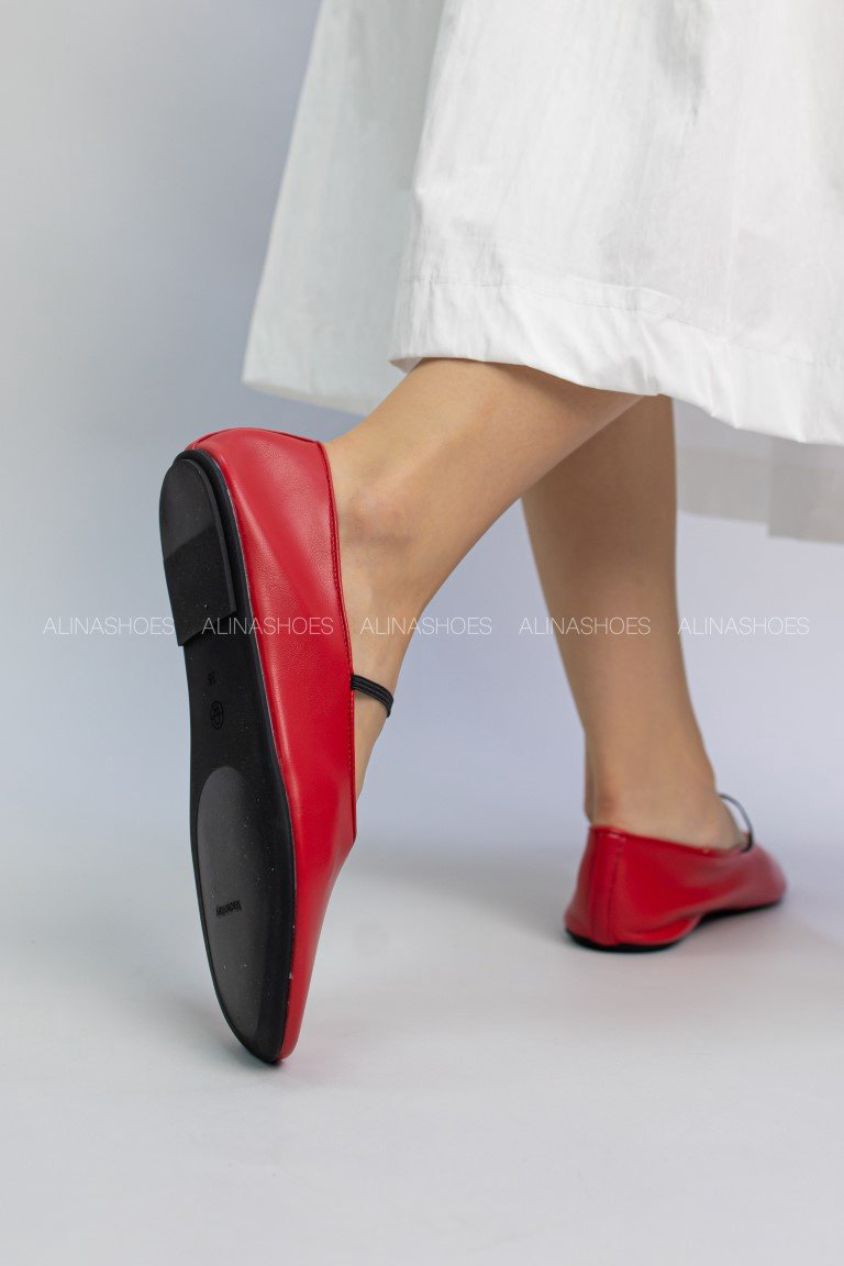 Балетки alinashoes red 38 купить,NaN