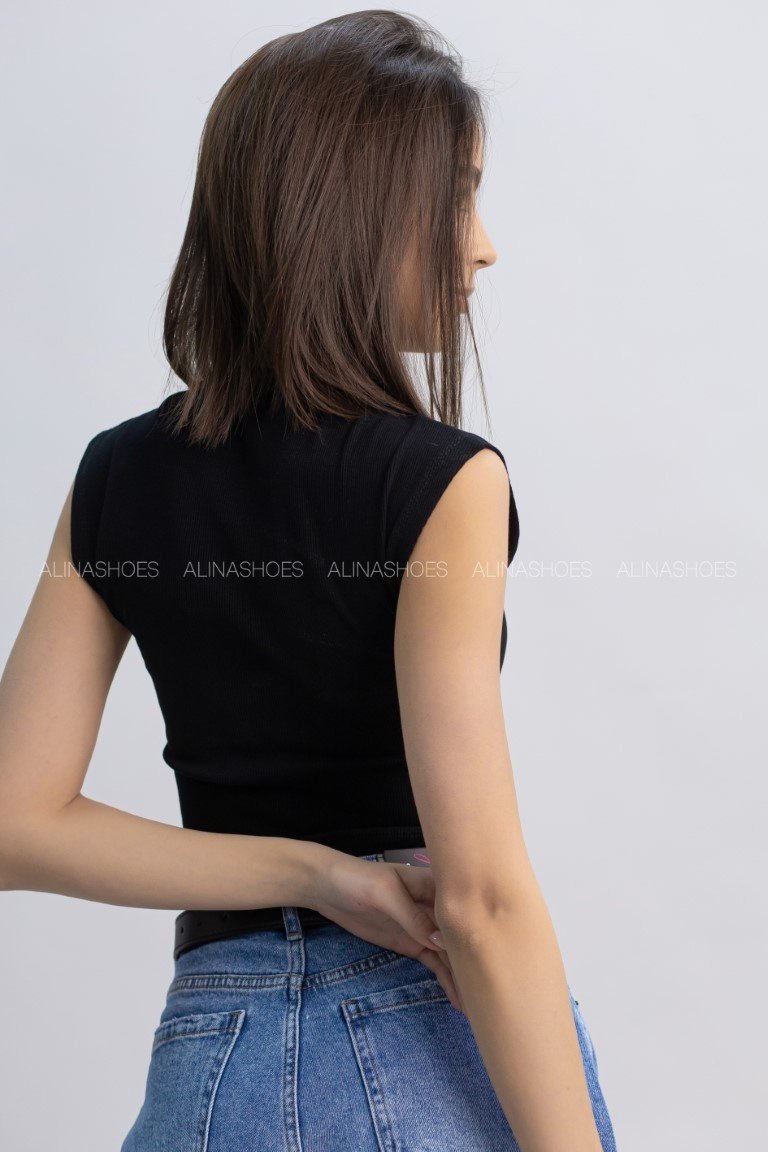 Топ alinashoes черный XL купить,NaN
