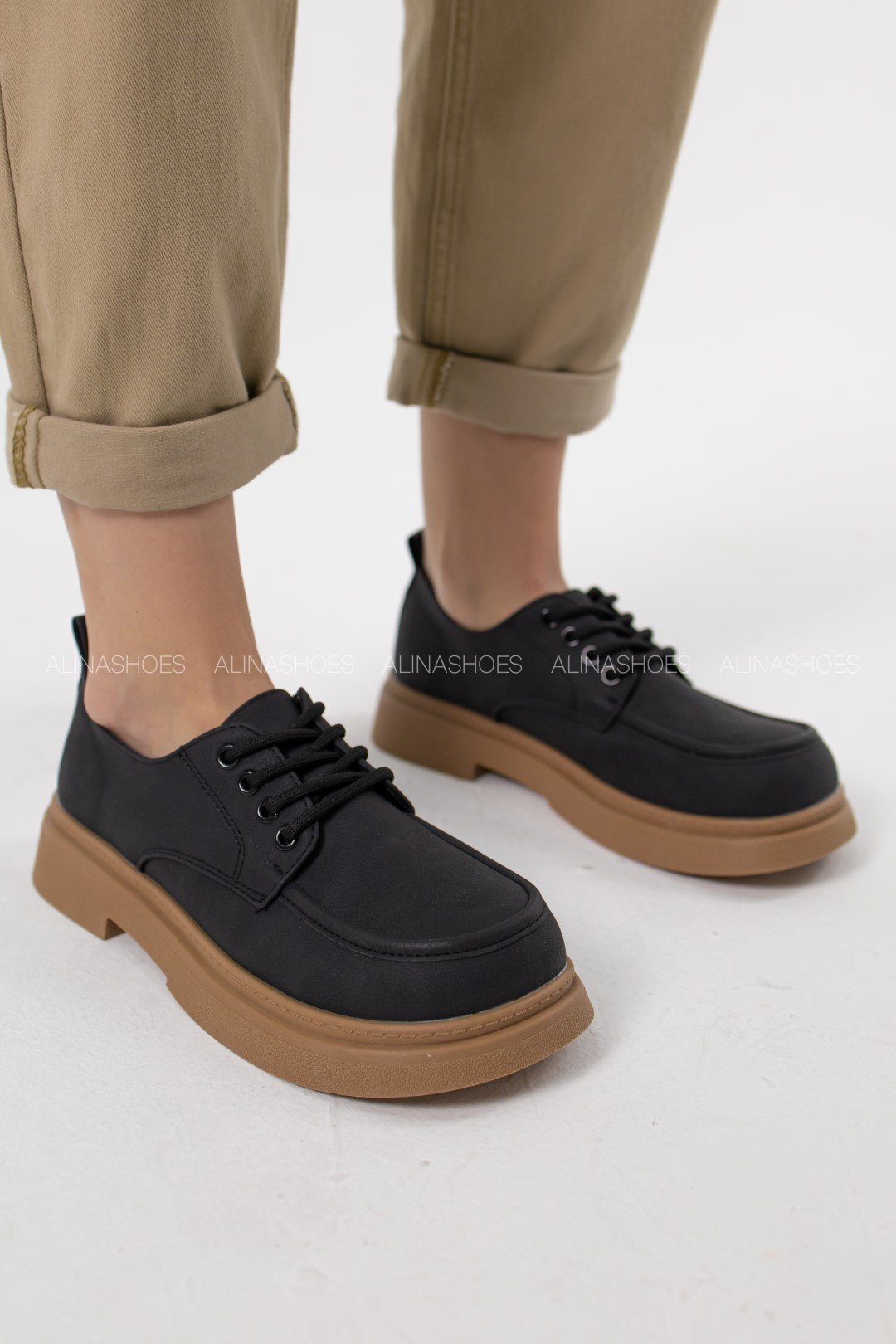 Лоферы alinashoes black 36 купить,NaN