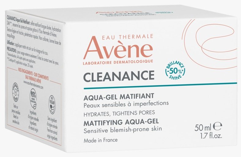 Avene крем-гель Клинанс Аква-гель матирующий для лица 50 мл купить,NaN