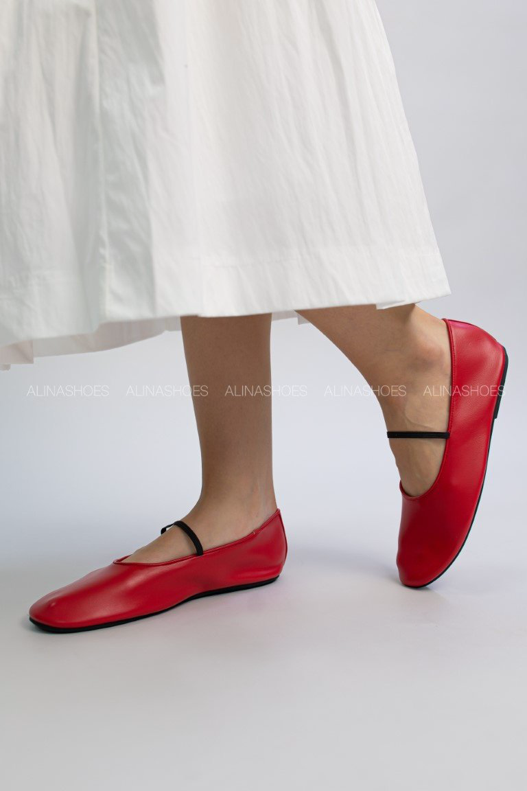 Балетки alinashoes red 38 купить,NaN
