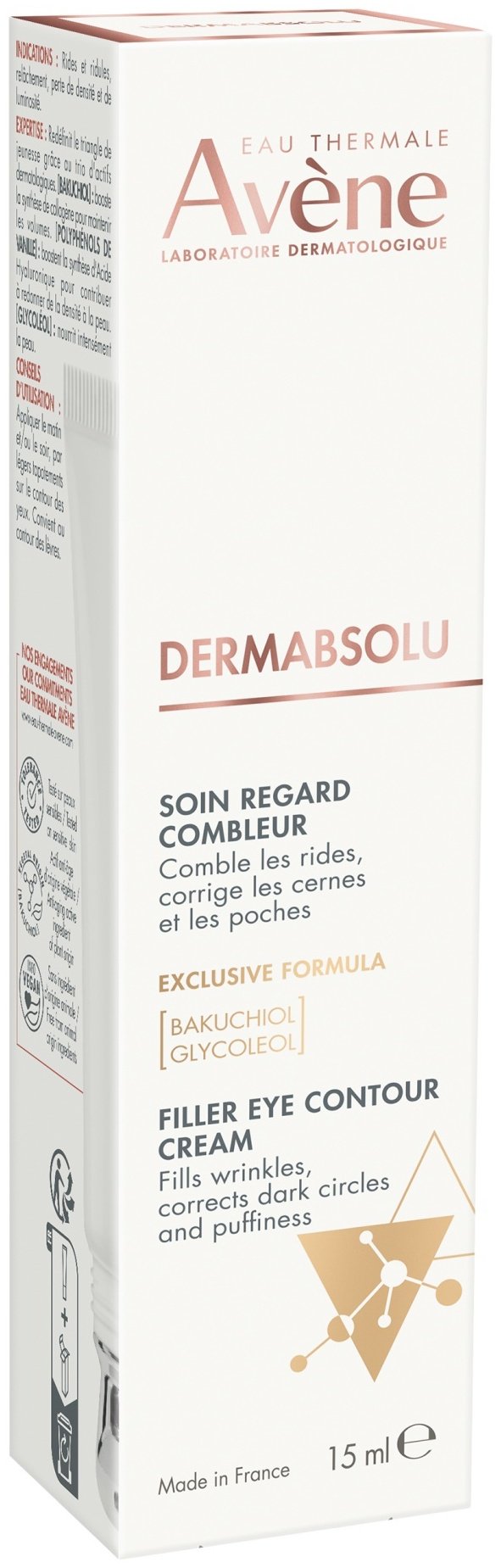 Avene филлер Dermabsolu Крем-филлер д/кожи вокруг глаз 15мл для области вокруг глаз 15 мл купить,NaN