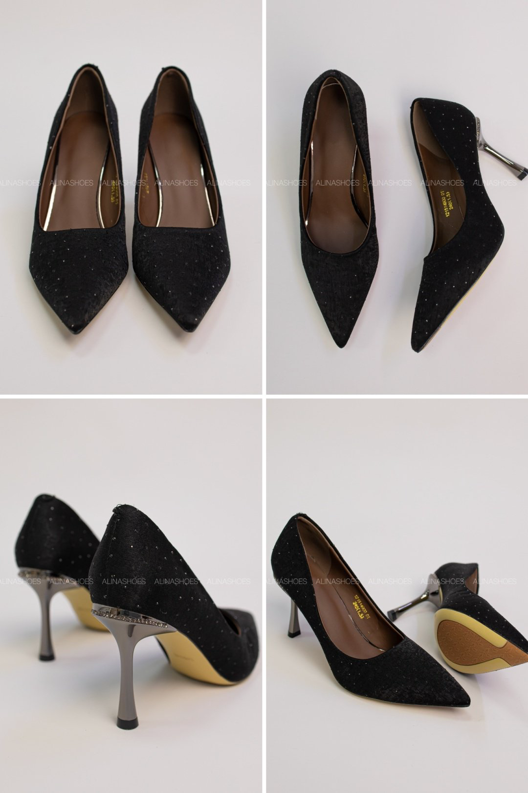 Туфли alinashoes black 39 купить,NaN