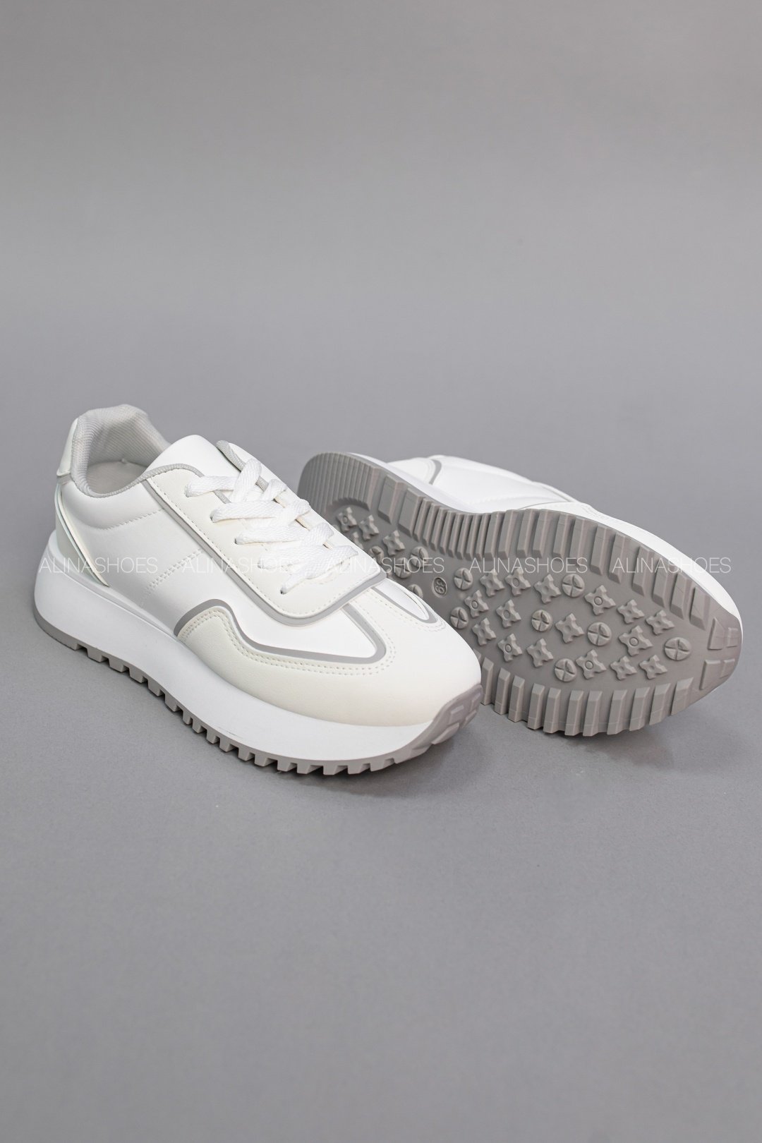 Кроссовки alinashoes белый купить,NaN