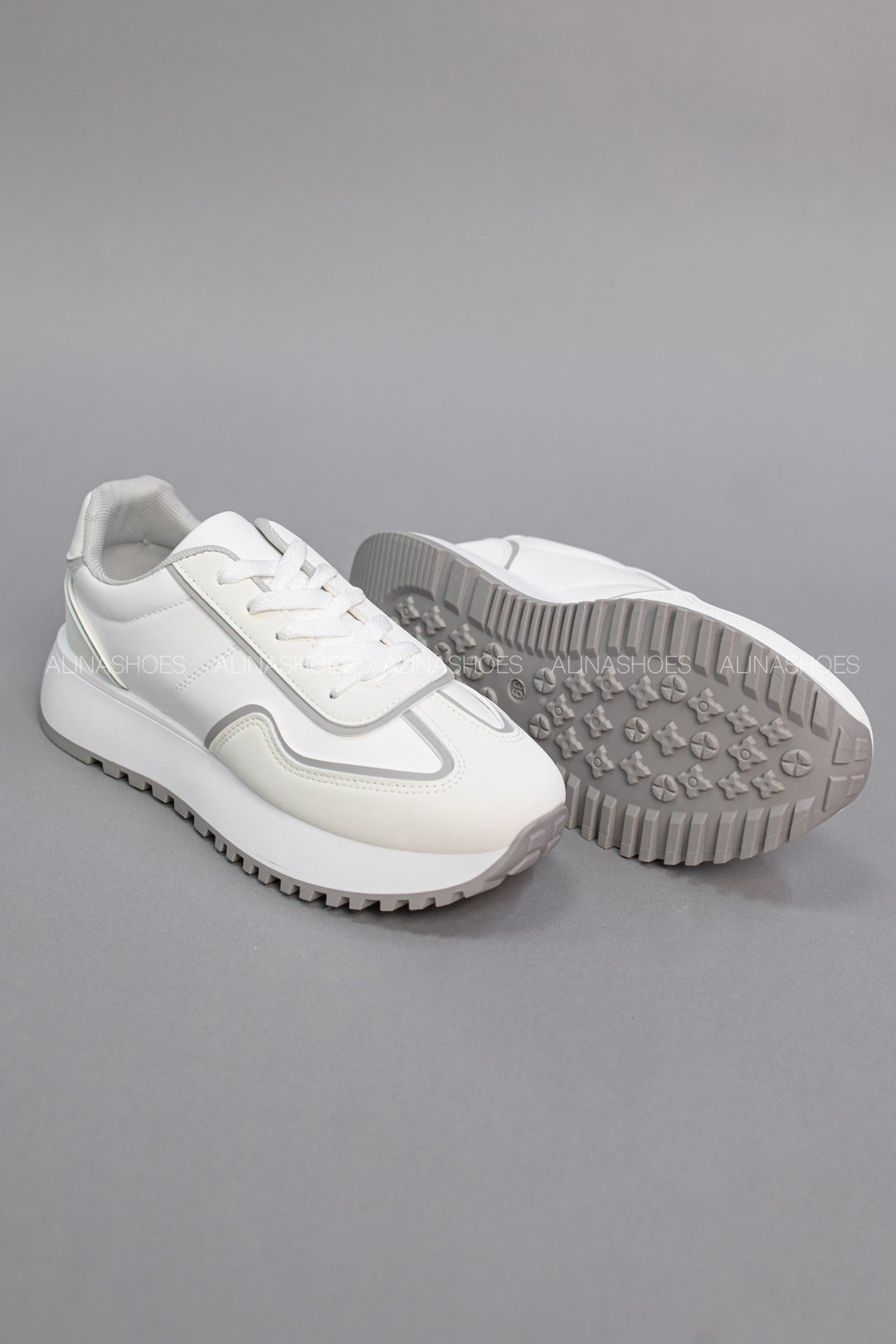 Кроссовки alinashoes белый купить,NaN