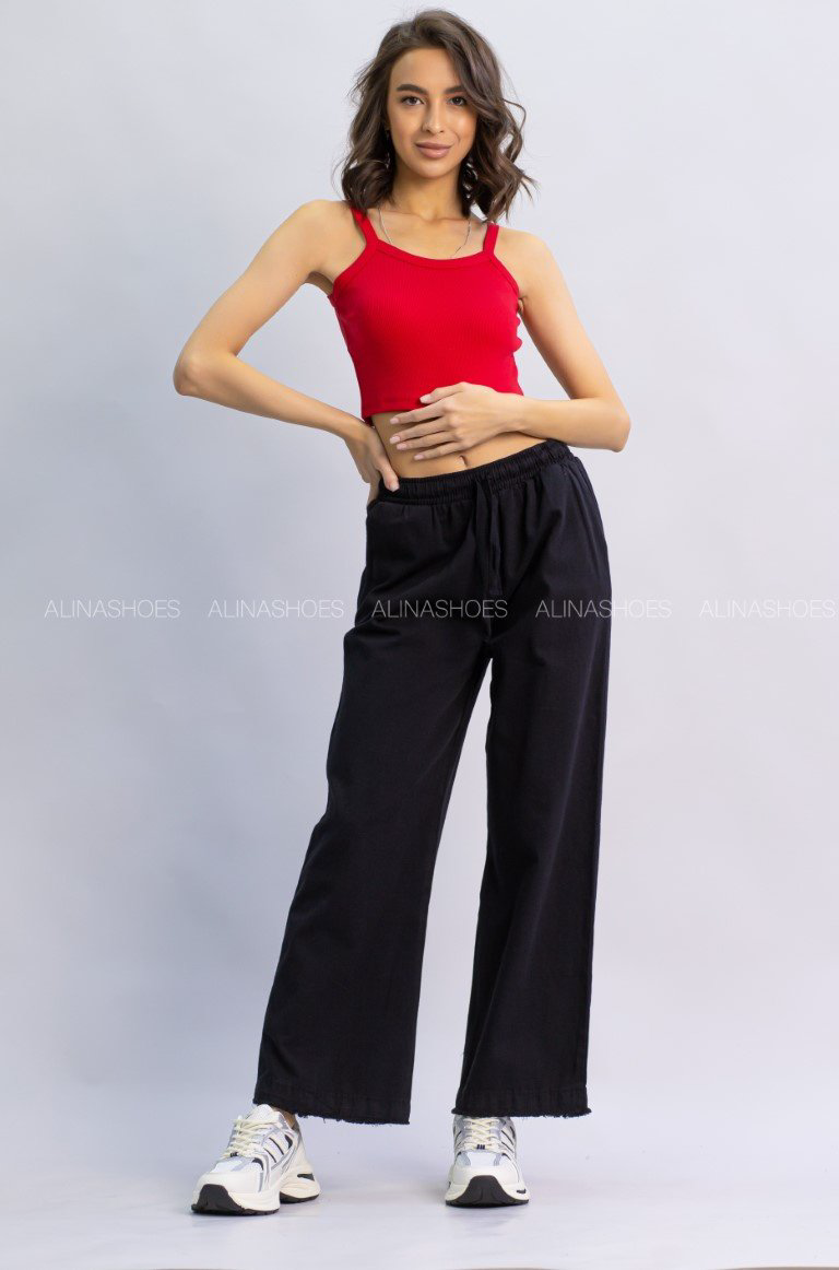 Джинсы прямые alinashoes черный купить,NaN