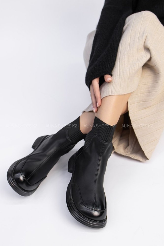 Ботинки alinashoes black 36 купить,NaN