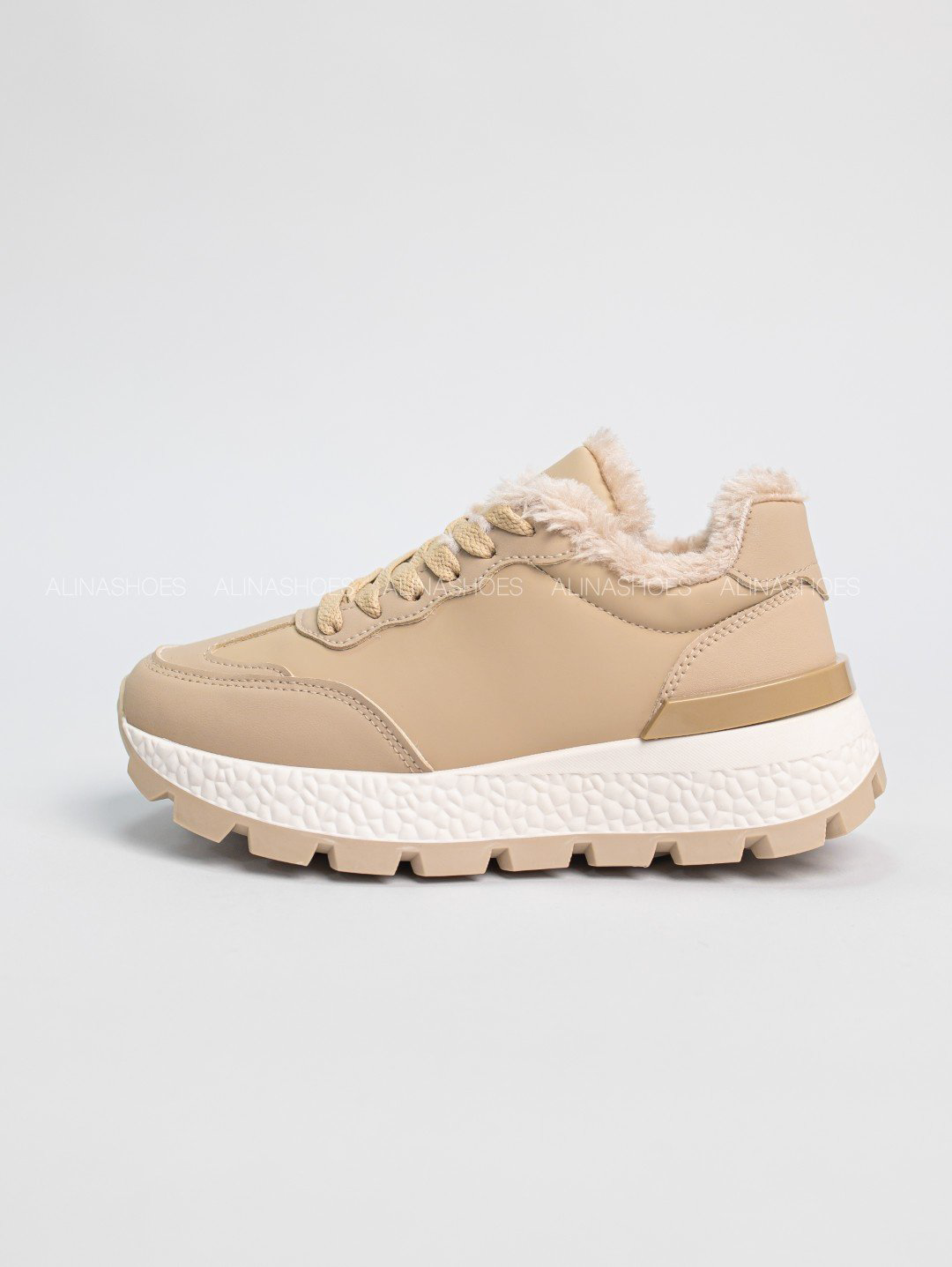 Кроссовки alinashoes бежевый купить,NaN
