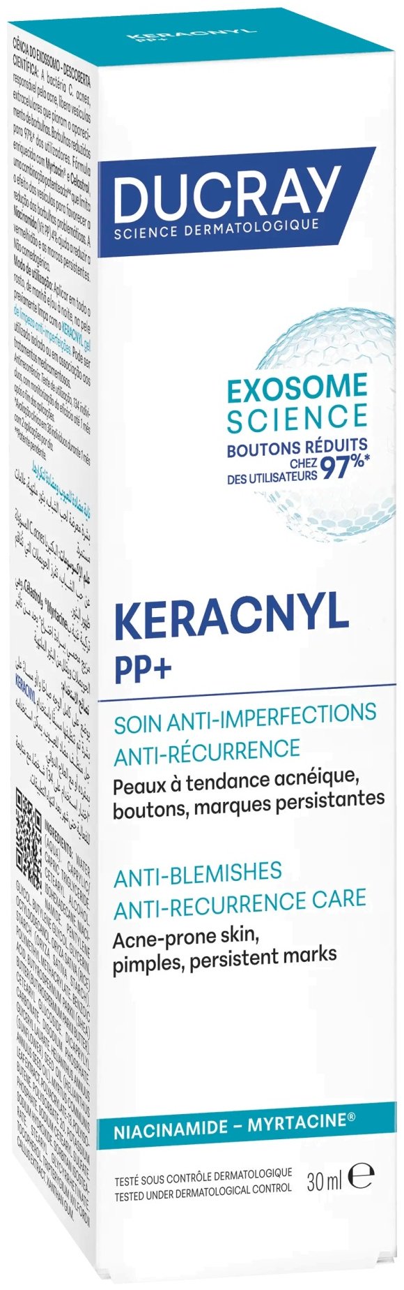 DUCRAY крем Keracnyl PP для лица 30 мл купить,NaN