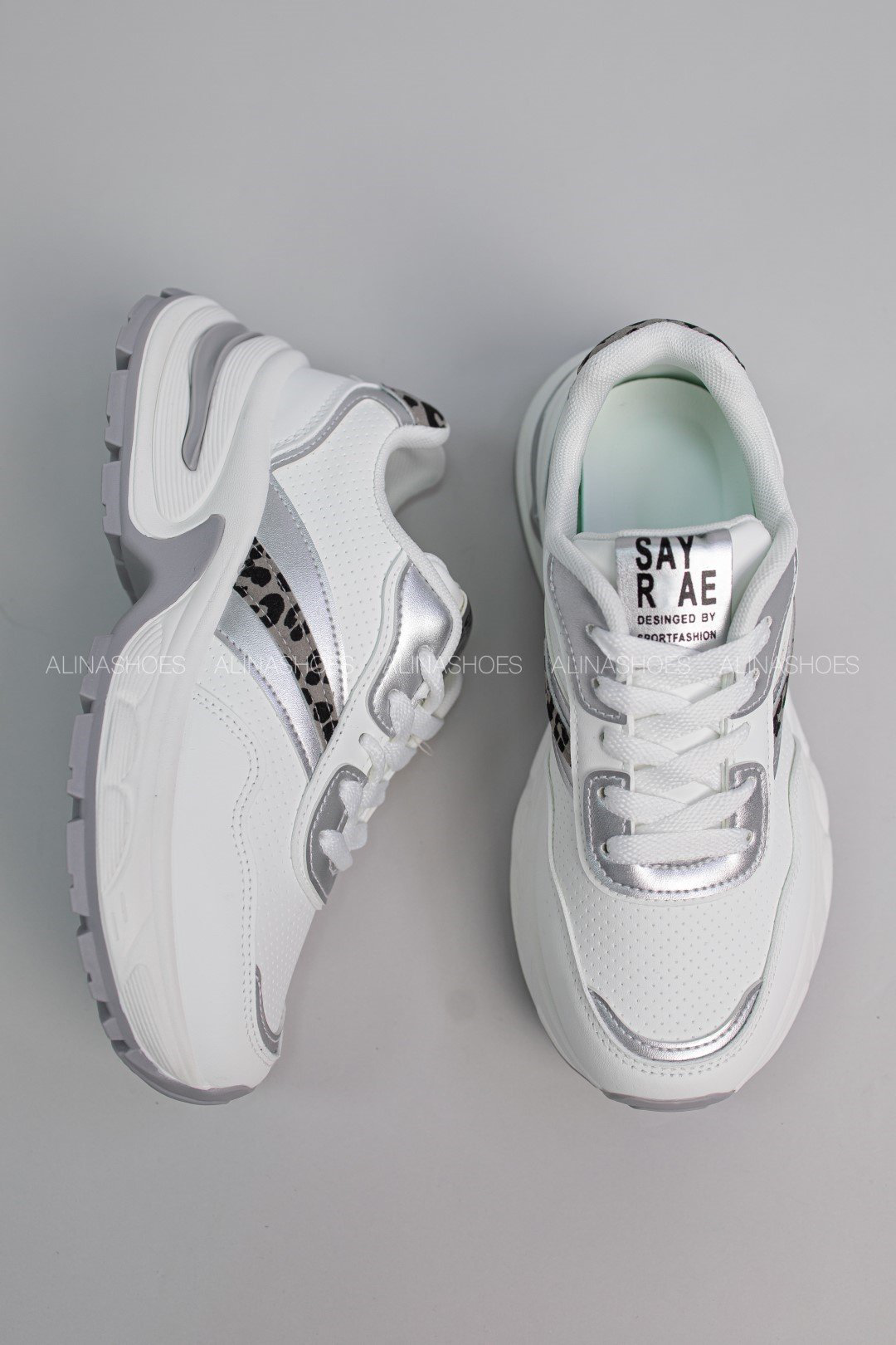 Кроссовки alinashoes серый купить,NaN