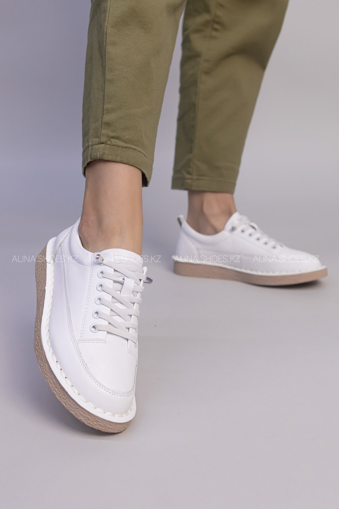 Кеды alinashoes белый купить,NaN