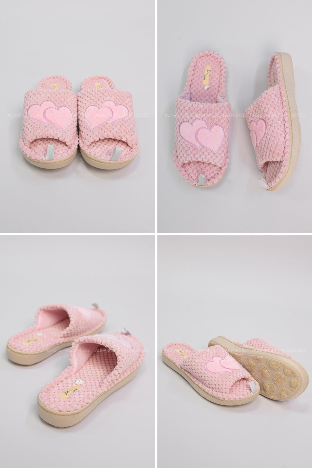 Тапочки alinashoes светло-розовый купить,NaN