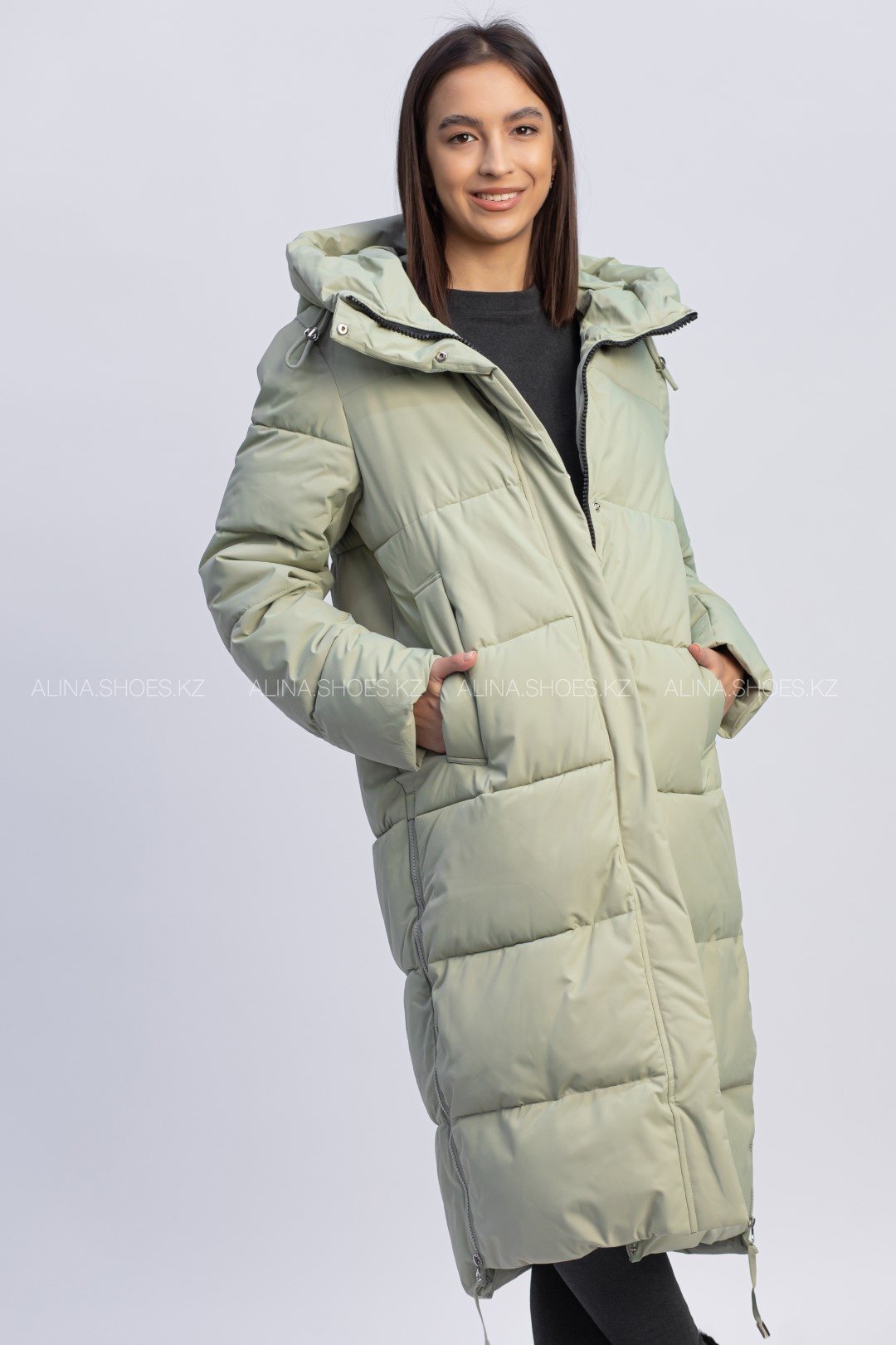 Зимняя куртка alinashoes зеленый купить,NaN