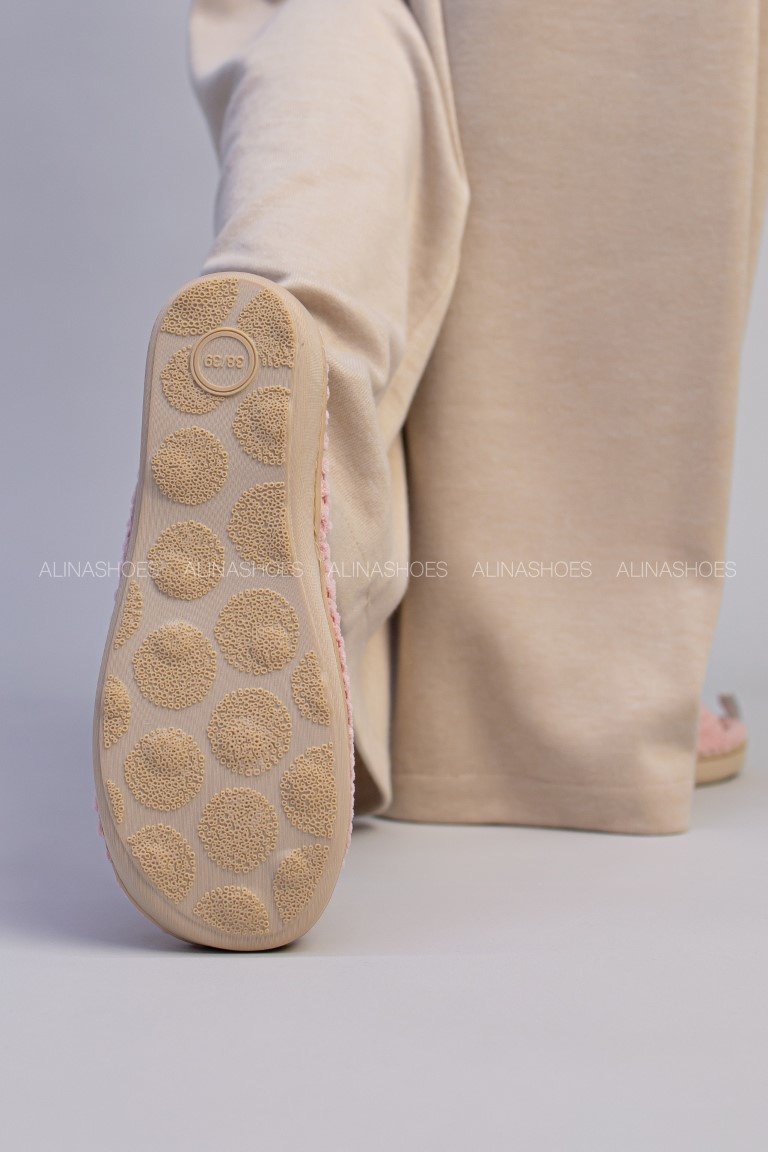 Тапочки alinashoes светло-розовый купить,NaN