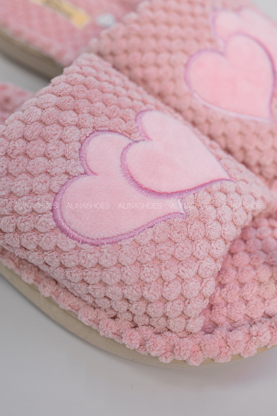 Тапочки alinashoes светло-розовый купить,NaN