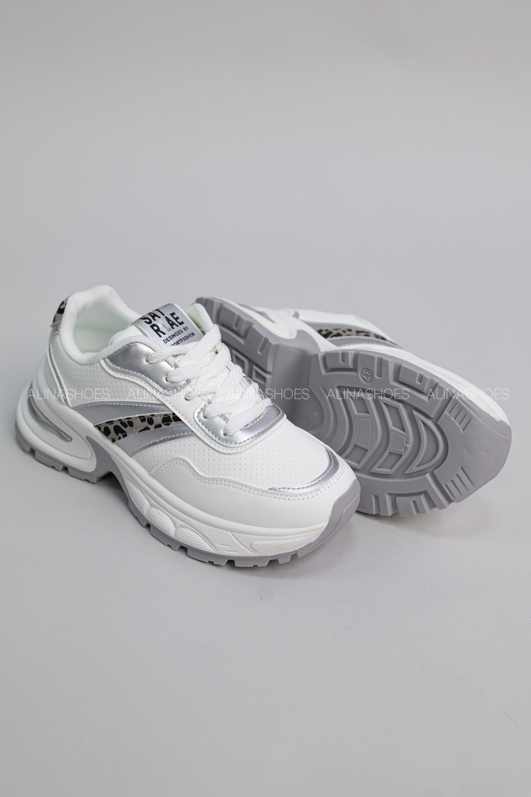 Кроссовки alinashoes серый купить,NaN