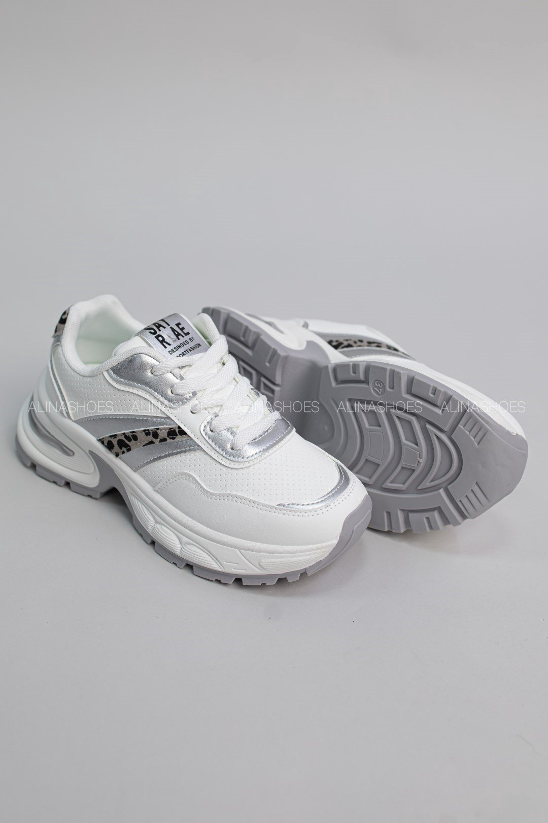 Кроссовки alinashoes серый купить,NaN