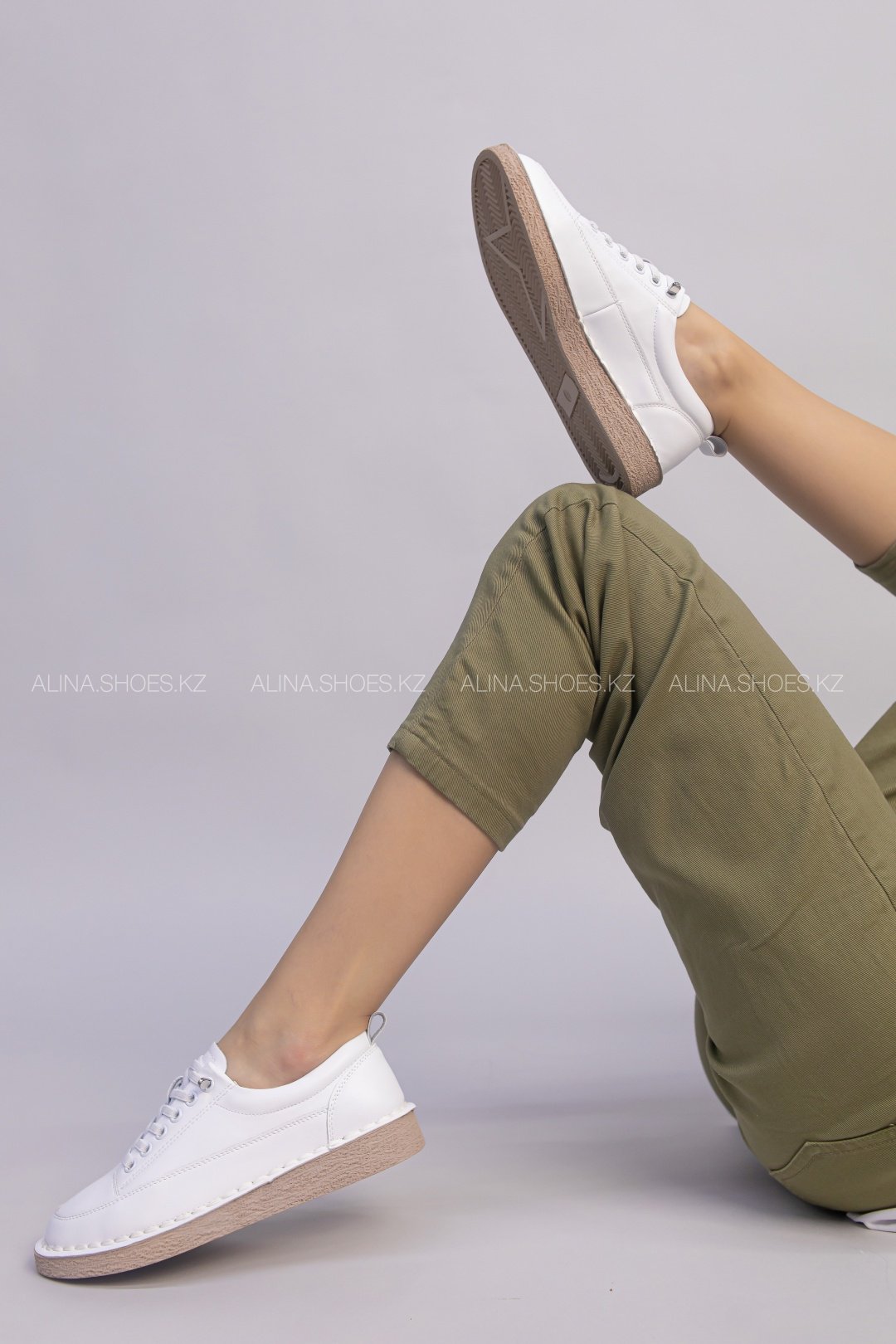 Кеды alinashoes белый купить,NaN