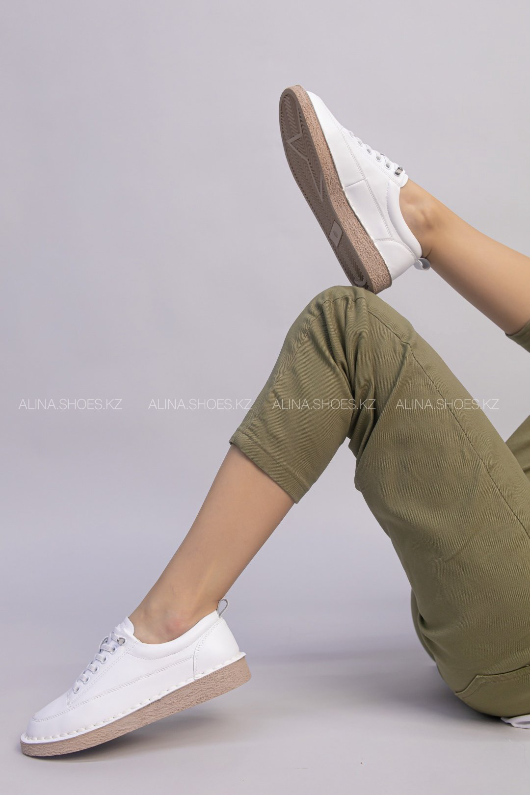 Кеды alinashoes белый купить,NaN