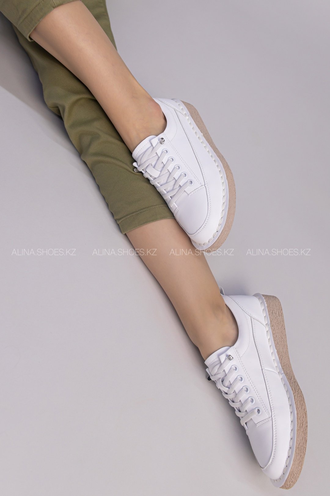 Кеды alinashoes белый купить,NaN