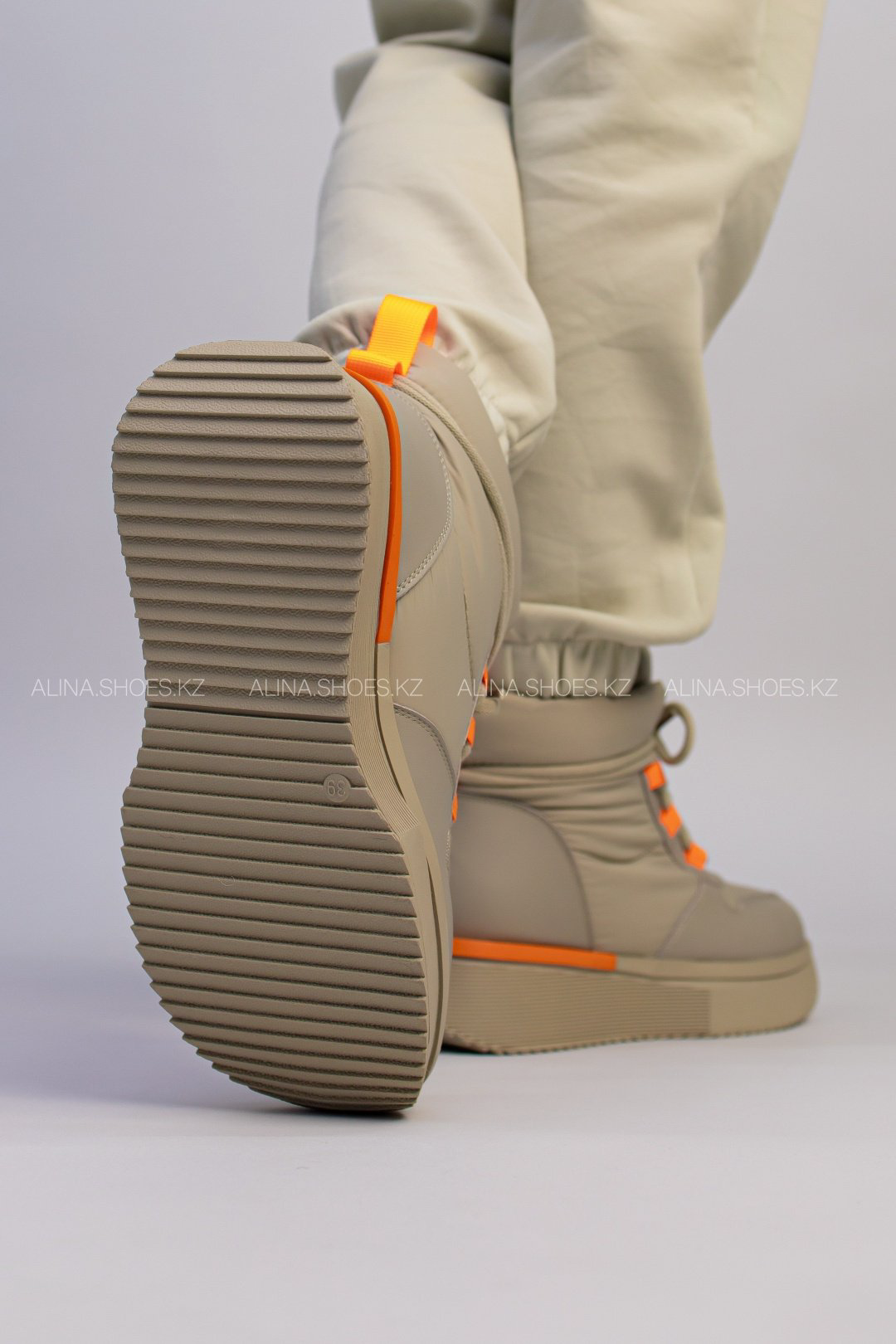Дутики alinashoes хаки купить,NaN