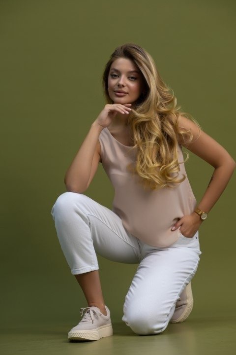 Топ alinashoes бежевый 42 купить,NaN