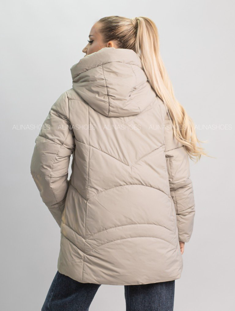 Зимняя куртка alinashoes бежевый купить,NaN