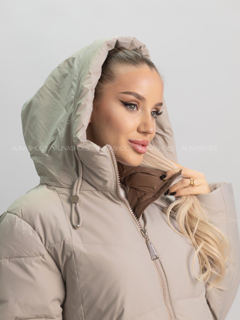 Зимняя куртка alinashoes бежевый купить,NaN