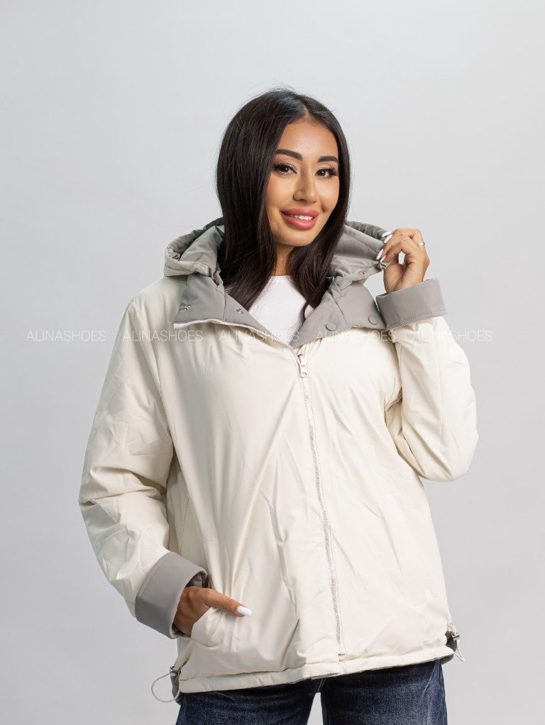 Демисезонная куртка alinashoes хаки купить,NaN