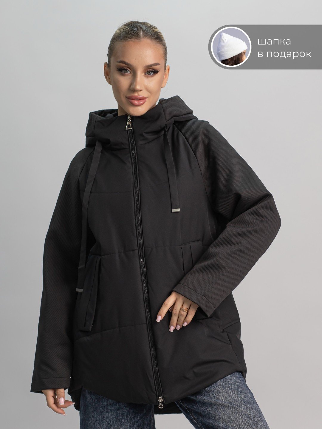 Зимняя куртка alinashoes черный купить,NaN