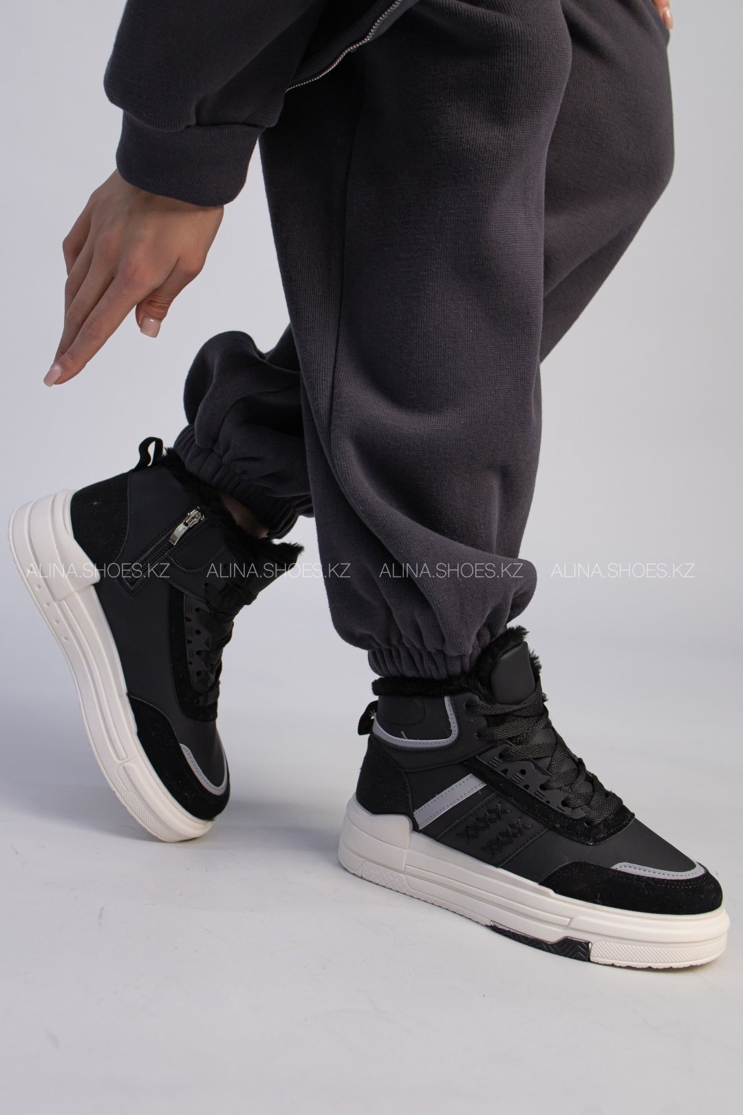 Кроссовки alinashoes черный купить,NaN
