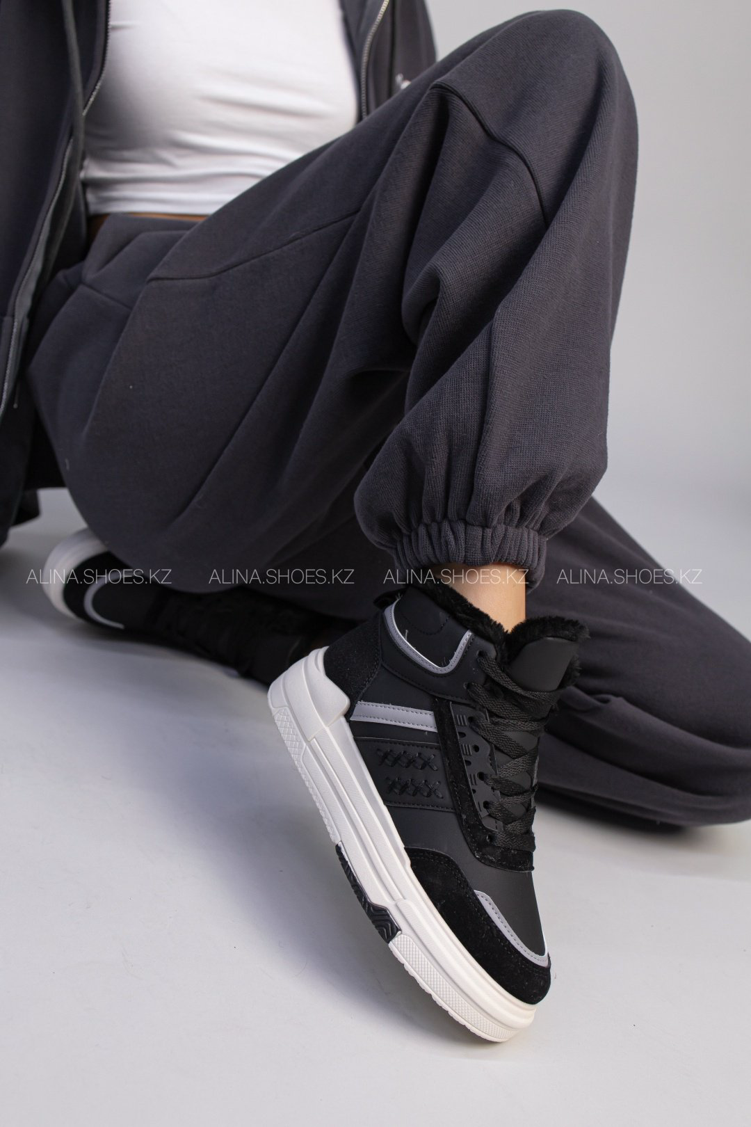 Кроссовки alinashoes черный купить,NaN