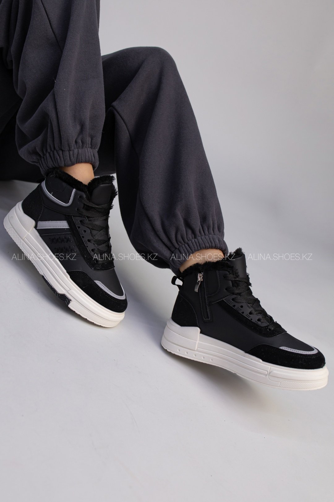 Кроссовки alinashoes черный купить,NaN