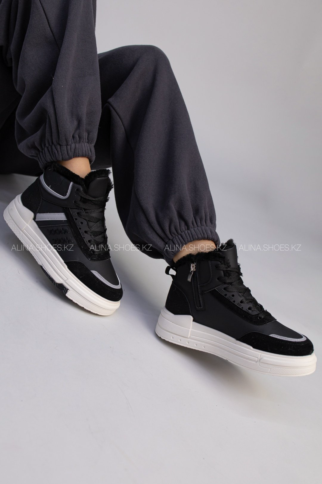 Кроссовки alinashoes черный купить,NaN