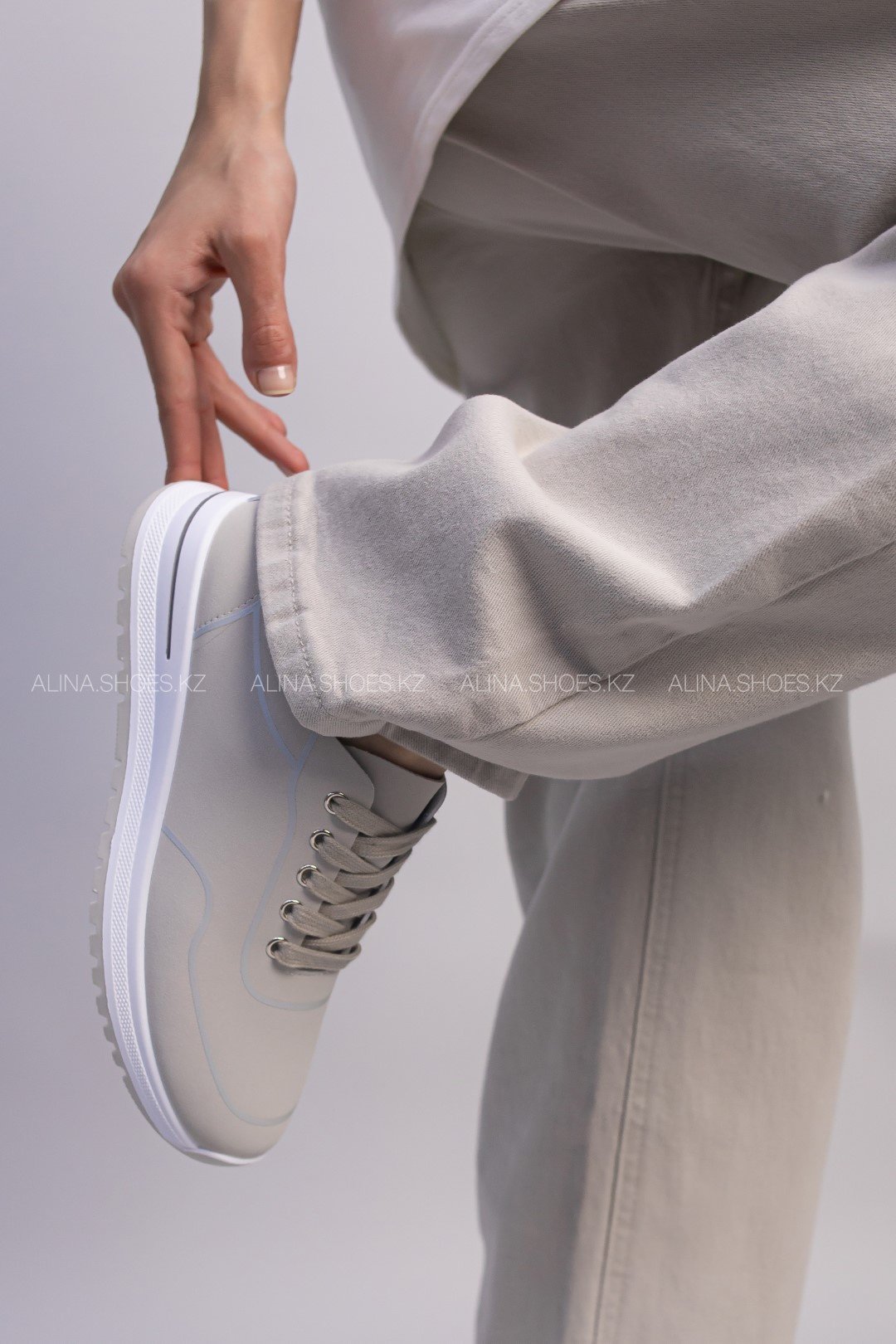 Кроссовки alinashoes бежевый купить,NaN
