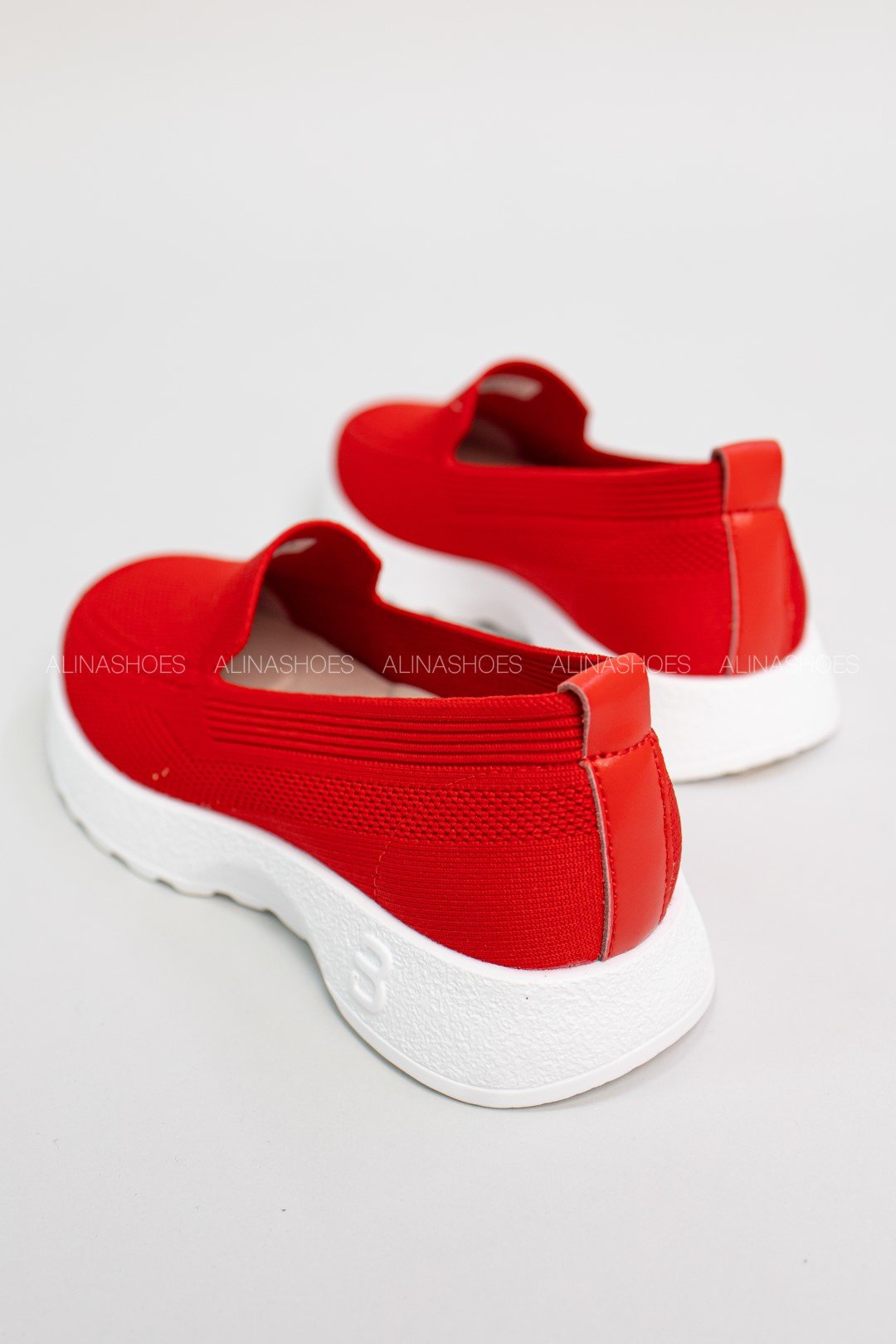 Мокасины alinashoes красный купить,NaN