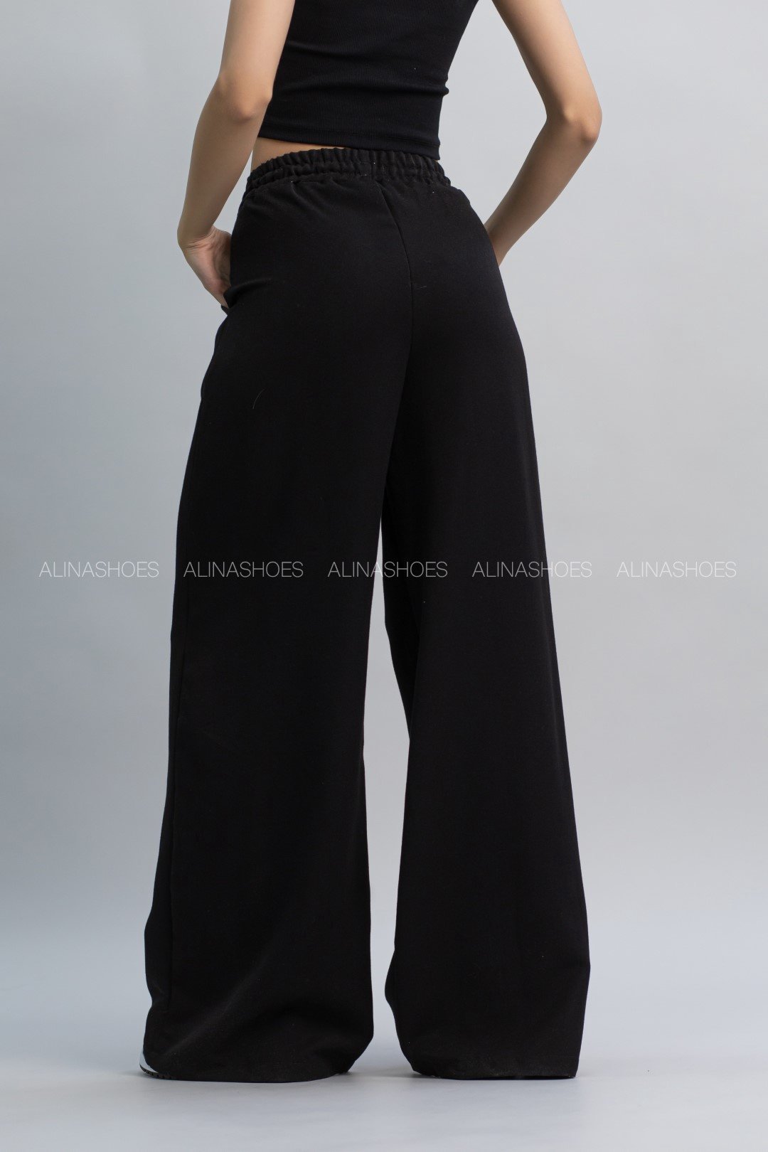 Повседневные брюки alinashoes черный купить,NaN